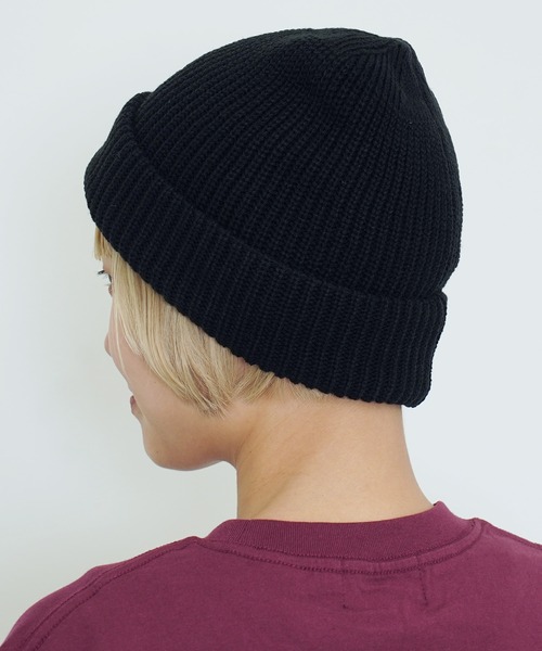 XLARGE(エクストララージ)の「XLARGE / エクストララージ SINGLE BEANIE ニット帽(ニットキャップ/ビーニー・メンズ・ブラウン/バーガンディー/グリーン/ブラック・FREE)」の19枚目の写真