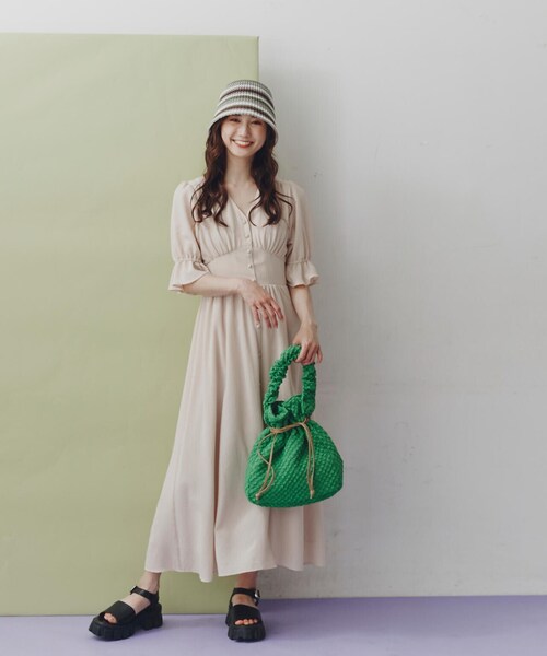 FREE'S MART(フリーズマート)の「◆タンクソールサンダル(サンダル・レディース・ブラック/ホワイト・LARGE/MEDIUM)」の12枚目の写真