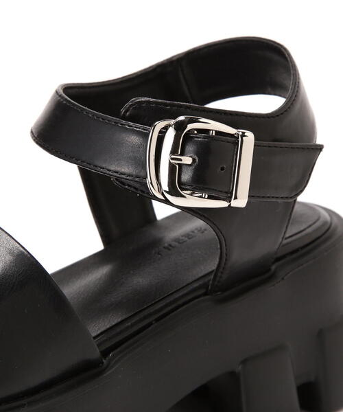 FREE'S MART(フリーズマート)の「◆タンクソールサンダル(サンダル・レディース・ブラック/ホワイト・LARGE/MEDIUM)」の16枚目の写真