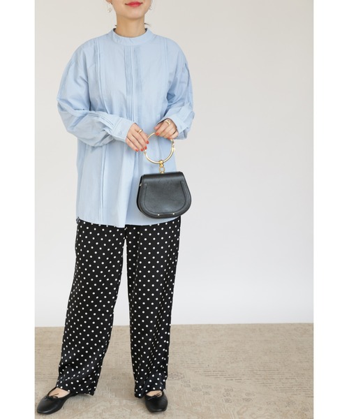 ブラウス シャツ ワッシャータフタピンクタックブラウス レディース ZOZO限定】ワッシャータフタピンタックブラウス（シャツ
