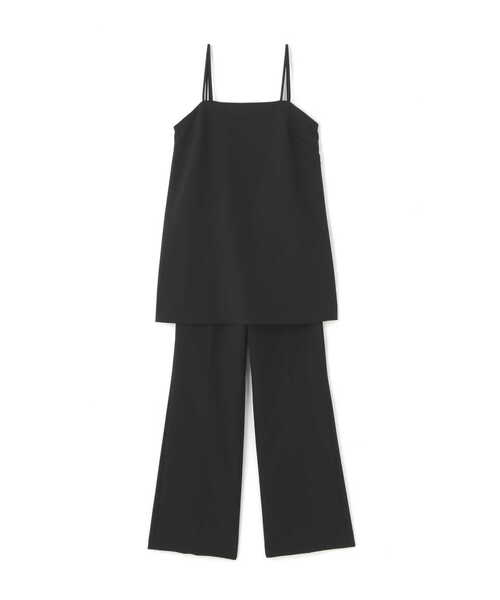 美品✨ナチュラルビューティーベーシック パンツ セットアップ ブラック NATURAL BEAUTY BASIC(ナチュラルビューティーベーシック)の