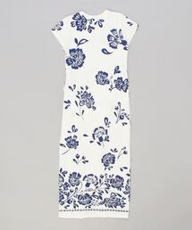 【POLO RALPH LAUREN】花柄 ベルト フェイクラップ シャツドレス コットン ツイル フェイクラップ シャツドレス
