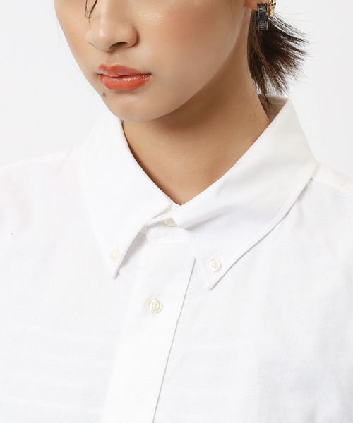 OAMC MILFORD SHIRT 23SS ミルフォード　シャツ　ベスト MLB】刺繍ロゴオックスフォードシャツ BACK TO THE FIELD