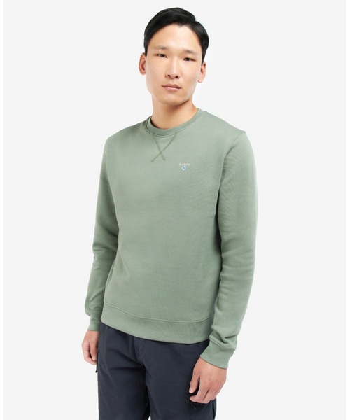 Barbour(バブアー)の「RIDSDALEクルースウェット(スウェット・メンズ・グレー/ネイビー/オリーブ・L/M/S/XL)」の1枚目の写真