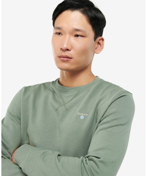 Barbour(バブアー)の「RIDSDALEクルースウェット(スウェット・メンズ・グレー/ネイビー/オリーブ・L/M/S/XL)」の18枚目の写真
