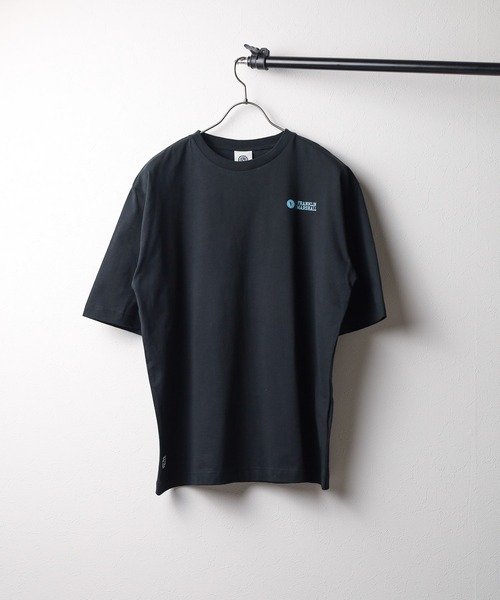 FRANKLIN & MARSHALL（フランクリンマーシャル）の「★SIXSENCERECORD×FRANKLIN & MARSHALL★BACKプリントS/S TEE（Tシャツ/カットソー・レディース・ブラック/ホワイト・MEDIUM/X-LARGE/LARGE）」の4枚目の写真