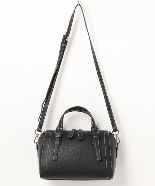 apres jour clair（アプレジュールクレア）の「【apres jour clair×ARIAZ】2WAYボストンバッグ（ハンドバッグ・レディース・ダークブラウン/ベージュ/ブラック・FREE）」の4枚目の写真