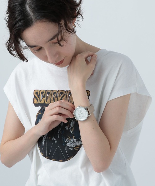 BAYFLOW（ベイフロー）の「マルチアイウォッチ（アナログ腕時計・レディース・ライトベージュ/グレー・FREE）」の16枚目の写真