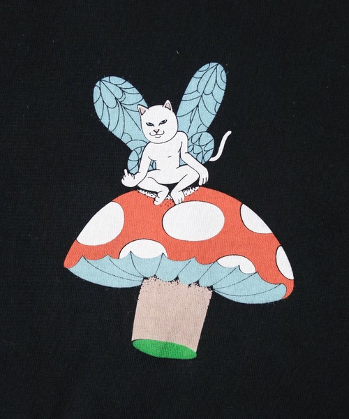 RIPNDIP(リップンディップ)の「★RIPNDIP★ BEST WISHES TEE(Tシャツ/カットソー・レディース・ブラック・MEDIUM/LARGE)」の4枚目の写真