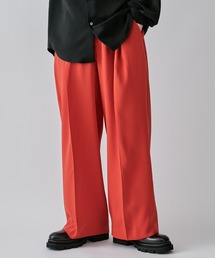 Lui's | カラーワイドストレートパンツ(スラックス)