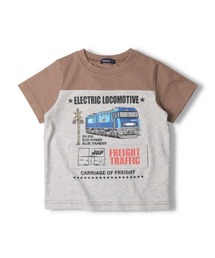 Moujonjon（ムージョンジョン）の「JR貨物電車仕掛け半袖Ｔシャツ（Tシャツ/カットソー・キッズ）」