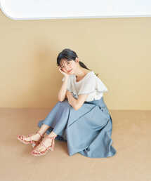 PROPORTION BODY DRESSING | ヨークベルトタックスカート / 1213120500(スカート)