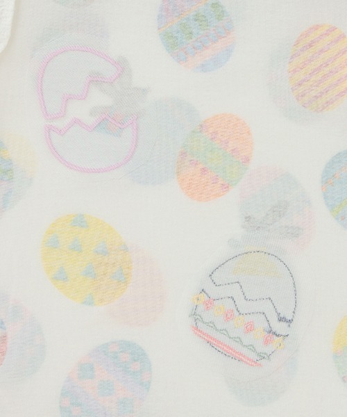 kladskap（クレードスコープ）の「【コロボックル】イースター半袖チュニック（チュニック・キッズ・ライトピンク/オフホワイト・120cm/90cm/110cm/100cm/80ｃｍ）」の16枚目の写真