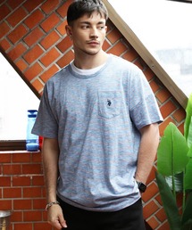 U.S.POLO ASSN ボーダー半袖Tシャツ
