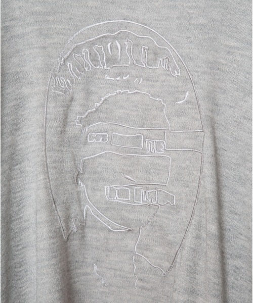 STOF（ストフ）の「STOF/ストフ/Queen Save A&P Huge Pulover（スウェット・メンズ・グレー/ブラック・SMALL/MEDIUM）」の8枚目の写真