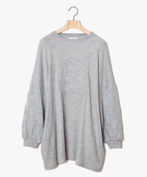 STOF（ストフ）の「STOF/ストフ/Queen Save A&P Huge Pulover（スウェット・メンズ・グレー/ブラック・SMALL/MEDIUM）」の6枚目の写真