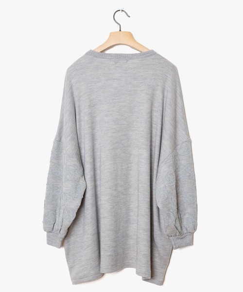 STOF（ストフ）の「STOF/ストフ/Queen Save A&P Huge Pulover（スウェット・メンズ・グレー/ブラック・SMALL/MEDIUM）」の7枚目の写真