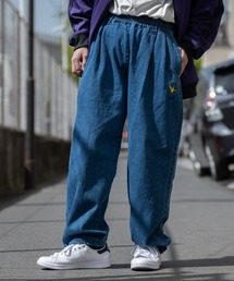 (What it isNt)ART BY MARKGONZALES | 【h】〔(What it isNT)art by MARKGONZALES〕10ozデニム ワイドスケーターパンツ(デニムパンツ)