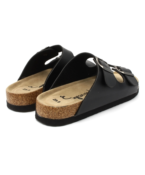 CIAOPANIC（チャオパニック）の「【Ciaopanic】　2ベルトサンダル（サンダル・レディース・ホワイト/ブラック・24.5cm/24/23.5cm）」の5枚目の写真