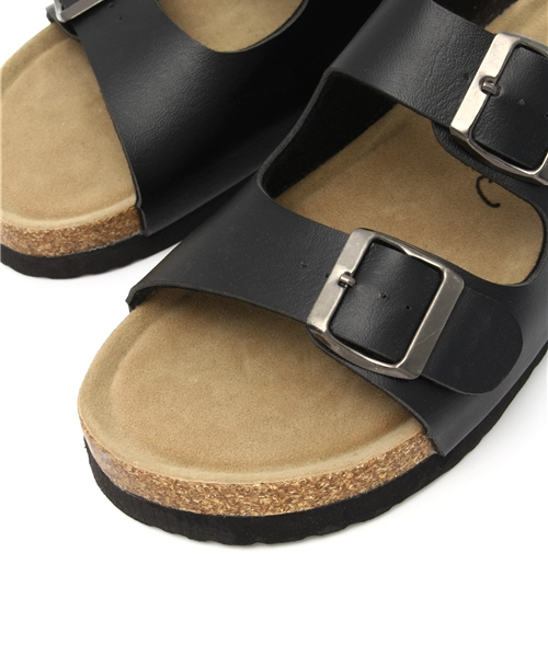 CIAOPANIC（チャオパニック）の「【Ciaopanic】　2ベルトサンダル（サンダル・レディース・ホワイト/ブラック・24.5cm/24/23.5cm）」の6枚目の写真