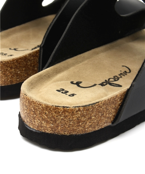 CIAOPANIC（チャオパニック）の「【Ciaopanic】　2ベルトサンダル（サンダル・レディース・ホワイト/ブラック・24.5cm/24/23.5cm）」の8枚目の写真