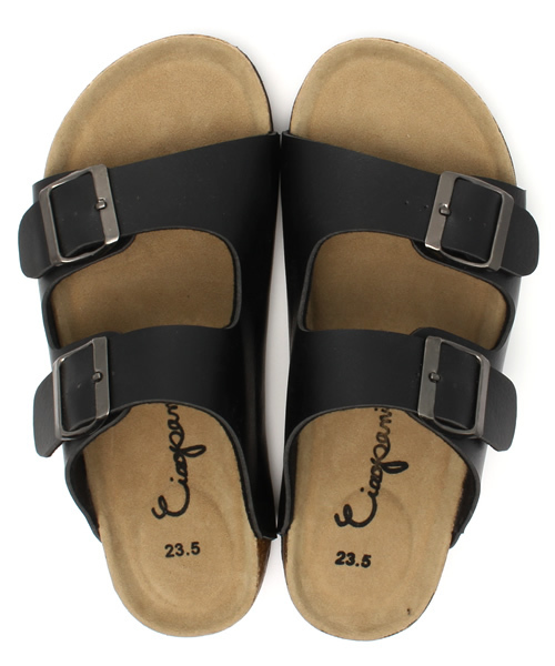 CIAOPANIC（チャオパニック）の「【Ciaopanic】　2ベルトサンダル（サンダル・レディース・ホワイト/ブラック・24.5cm/24/23.5cm）」の9枚目の写真