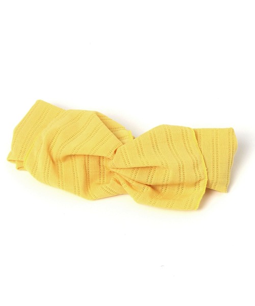 BAYFLOW（ベイフロー）の「リブターバン(KIDS)（ヘアバンド・キッズ・イエロー/アイボリー/ブルー・FREE）」の14枚目の写真