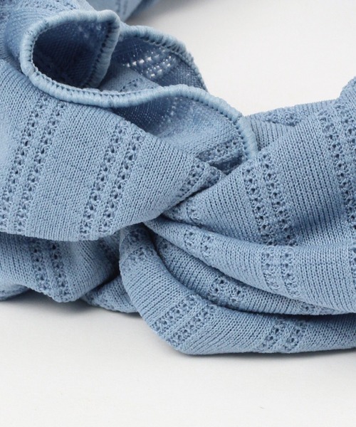 BAYFLOW（ベイフロー）の「リブターバン(KIDS)（ヘアバンド・キッズ・イエロー/アイボリー/ブルー・FREE）」の11枚目の写真