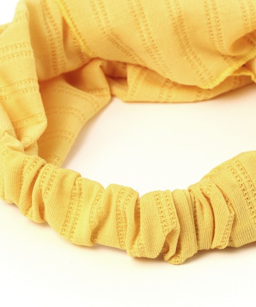 BAYFLOW（ベイフロー）の「リブターバン(KIDS)（ヘアバンド・キッズ・イエロー/アイボリー/ブルー・FREE）」の17枚目の写真
