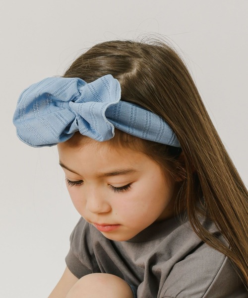 BAYFLOW（ベイフロー）の「リブターバン(KIDS)（ヘアバンド・キッズ・イエロー/アイボリー/ブルー・FREE）」の18枚目の写真