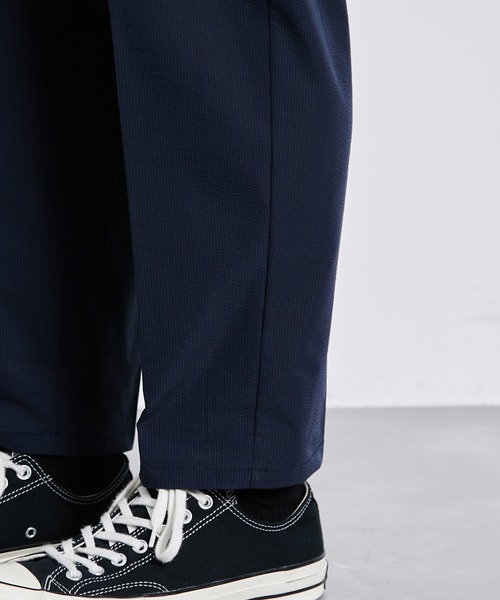  j.n.r.d（ジェー・エヌ・アール・ディー）の「【セットアップ対応】j.n.r.d/2WAYストレッチポリサッカーイージーパンツ（スラックス・メンズ・ダークブラウン/カーキ/ネイビー・M/L/LL）」の5枚目の写真