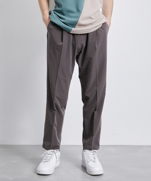  j.n.r.d（ジェー・エヌ・アール・ディー）の「【セットアップ対応】j.n.r.d/2WAYストレッチポリサッカーイージーパンツ（スラックス・メンズ・ダークブラウン/カーキ/ネイビー・M/L/LL）」の8枚目の写真
