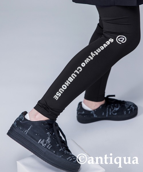antiqua（アンティカ）の「【STCH】ロゴデザインレギンス（レギンス/スパッツ・レディース・ブラック・S/M/L）」の10枚目の写真