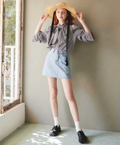 paravion（パラビオン）の「サマーハット（ハット・レディース・ベージュ/ブラック・FREE）」の7枚目の写真