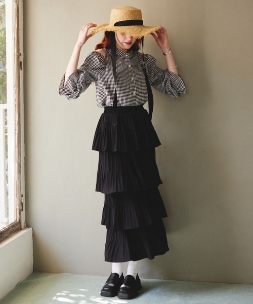 paravion（パラビオン）の「サマーハット（ハット・レディース・ベージュ/ブラック・FREE）」の17枚目の写真