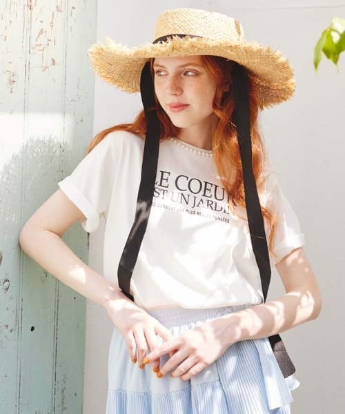 paravion（パラビオン）の「サマーハット（ハット・レディース・ベージュ/ブラック・FREE）」の3枚目の写真