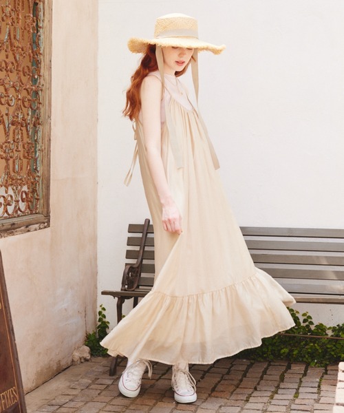 paravion（パラビオン）の「サマーハット（ハット・レディース・ベージュ/ブラック・FREE）」の19枚目の写真