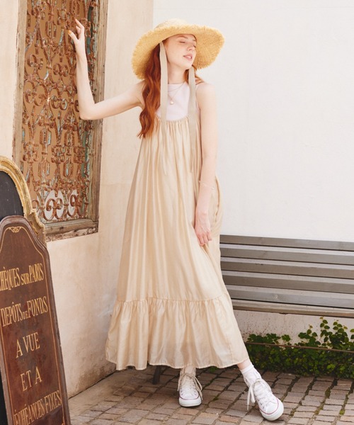 paravion（パラビオン）の「サマーハット（ハット・レディース・ベージュ/ブラック・FREE）」の6枚目の写真