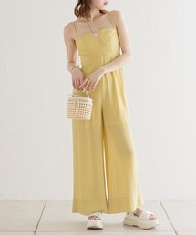 Chico | 【SALON by Chico限定】ブラカップコンビネゾン(サロペット/オーバーオール)