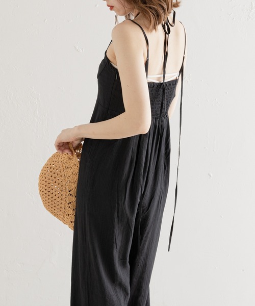 Chico（チコ）の「【SALON by Chico限定】ブラカップコンビネゾン（サロペット/オーバーオール・レディース・ホワイト/ブラック/イエロー・FREE）」の9枚目の写真