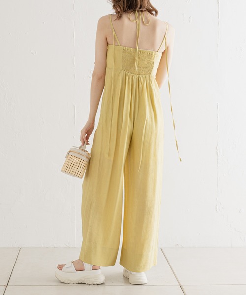 Chico（チコ）の「【SALON by Chico限定】ブラカップコンビネゾン（サロペット/オーバーオール・レディース・ホワイト/ブラック/イエロー・FREE）」の18枚目の写真