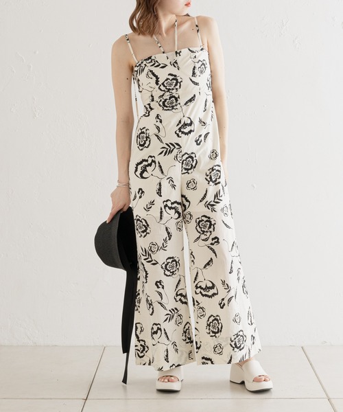 Chico（チコ）の「【SALON by Chico限定】ブラカップコンビネゾン（サロペット/オーバーオール・レディース・ホワイト/ブラック/イエロー・FREE）」の10枚目の写真