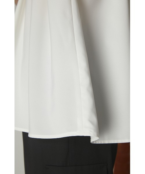 RIM.ARK（リムアーク）の「Tucked neck tops（シャツ/ブラウス