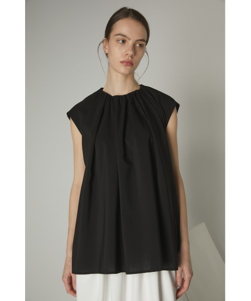 RIM.ARK（リムアーク）の「Tucked neck tops（シャツ/ブラウス