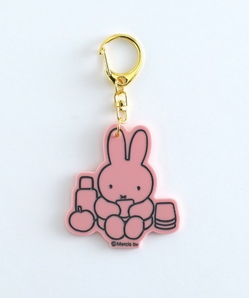 Dick Bruna(ディックブルーナ)の「miffy キーホルダー / Dick Bruna(キーホルダー・レディース・ブルー/グレー/ピンク/パープル・FREE)」の4枚目の写真