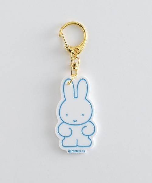 Dick Bruna(ディックブルーナ)の「miffy キーホルダー / Dick Bruna(キーホルダー・レディース・ブルー/グレー/ピンク/パープル・FREE)」の5枚目の写真