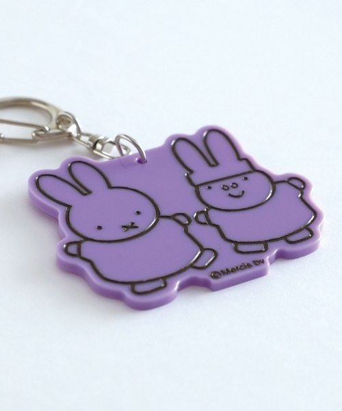 Dick Bruna(ディックブルーナ)の「miffy キーホルダー / Dick Bruna(キーホルダー・レディース・ブルー/グレー/ピンク/パープル・FREE)」の8枚目の写真