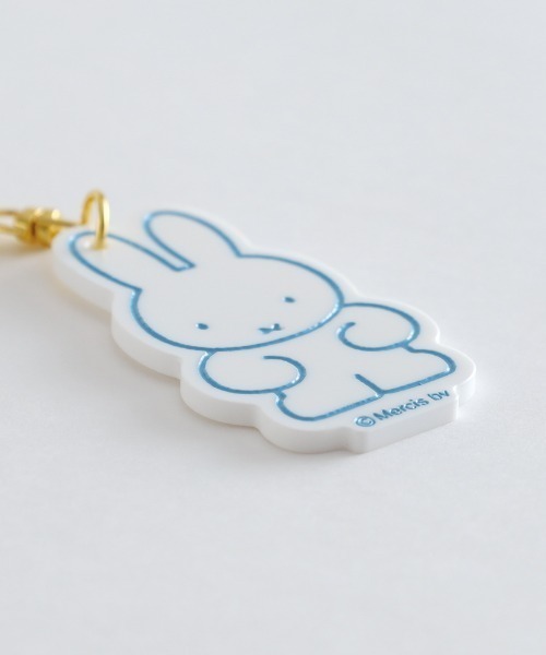 Dick Bruna(ディックブルーナ)の「miffy キーホルダー / Dick Bruna(キーホルダー・レディース・ブルー/グレー/ピンク/パープル・FREE)」の7枚目の写真