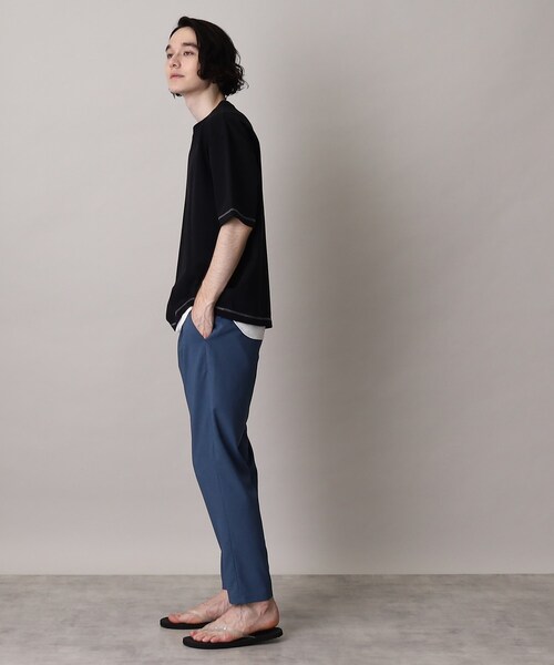 THE SHOP TK （ザ ショップ ティーケー ）の「◆エアドライラウンドタンクトップ（タンクトップ・メンズ・ホワイト/ライトグレー/ブラック・03/04/02）」の5枚目の写真