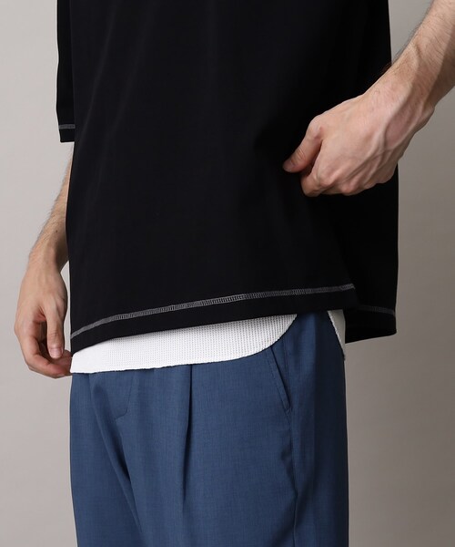 THE SHOP TK （ザ ショップ ティーケー ）の「◆エアドライラウンドタンクトップ（タンクトップ・メンズ・ホワイト/ライトグレー/ブラック・03/04/02）」の10枚目の写真